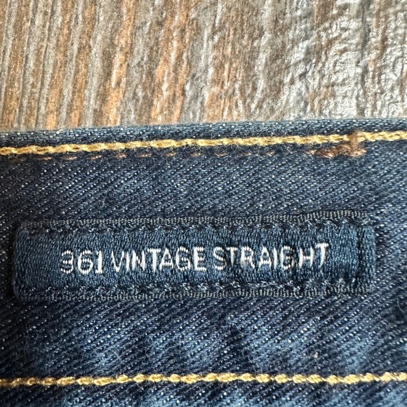 Lucky Brand 361 Vintage Straight‎ Jeans Mens Size 33x30 Denim Cotton - Picture 4 of 13